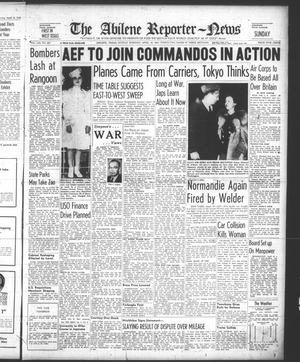 The Abilene Reporter-News (Abilene, Tex.), Vol. 61, No. 303, Ed. 1 Sunday, April 19, 1942