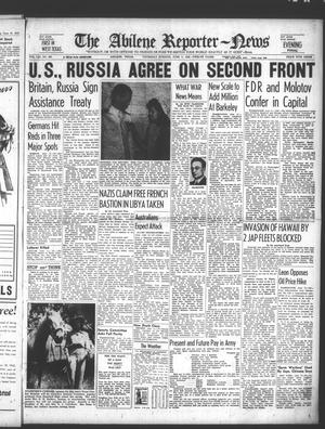 The Abilene Reporter-News (Abilene, Tex.), Vol. 61, No. 256, Ed. 2 Thursday, June 11, 1942