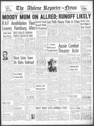 Primary view of object titled 'The Abilene Reporter-News (Abilene, Tex.), Vol. 61, No. 302, Ed. 2 Monday, July 27, 1942'.