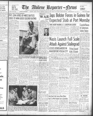 The Abilene Reporter-News (Abilene, Tex.), Vol. 61, No. 322, Ed. 1 Sunday, August 16, 1942