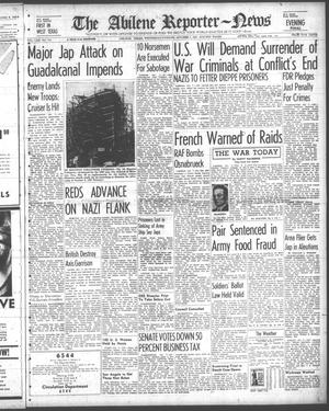 The Abilene Reporter-News (Abilene, Tex.), Vol. 62, No. 113, Ed. 2 Wednesday, October 7, 1942