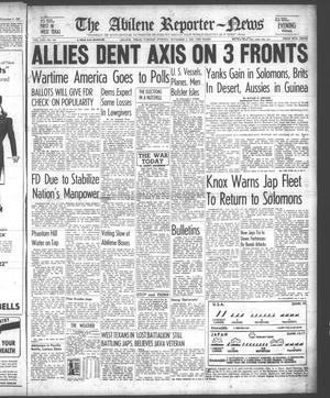 The Abilene Reporter-News (Abilene, Tex.), Vol. 62, No. 140, Ed. 2 Tuesday, November 3, 1942