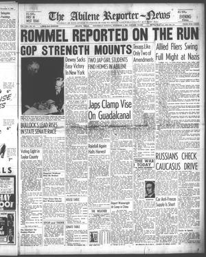 The Abilene Reporter-News (Abilene, Tex.), Vol. 62, No. 141, Ed. 2 Wednesday, November 4, 1942