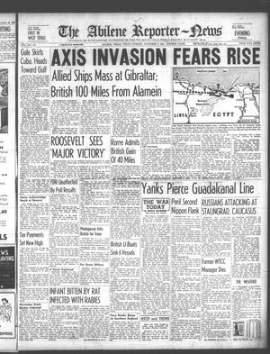 The Abilene Reporter-News (Abilene, Tex.), Vol. 62, No. 143, Ed. 2 Friday, November 6, 1942
