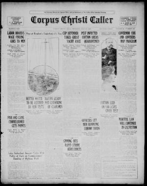 Corpus Christi Caller (Corpus Christi, Tex.), Vol. 22, No. 142, Ed. 1, Thursday, July 22, 1920