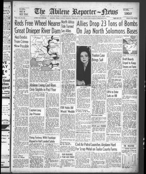 Primary view of object titled 'The Abilene Reporter-News (Abilene, Tex.), Vol. 62, No. 242, Ed. 1 Sunday, February 21, 1943'.