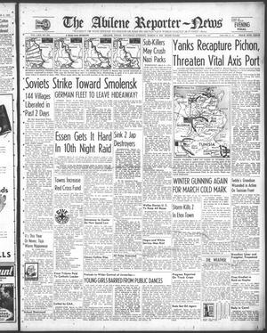 Primary view of object titled 'The Abilene Reporter-News (Abilene, Tex.), Vol. 62, No. 255, Ed. 2 Saturday, March 6, 1943'.