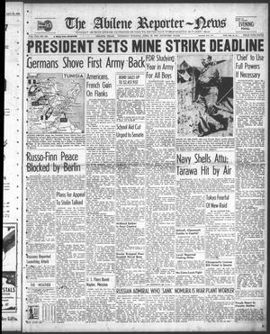 The Abilene Reporter-News (Abilene, Tex.), Vol. 62, No. 309, Ed. 2 Thursday, April 29, 1943