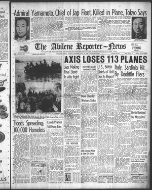 The Abilene Reporter-News (Abilene, Tex.), Vol. 62, No. 333, Ed. 2 Friday, May 21, 1943