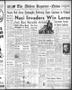 Thumbnail image of item number 1 in: 'The Abilene Reporter-News (Abilene, Tex.), Vol. 63, No. 154, Ed. 2 Wednesday, November 17, 1943'.