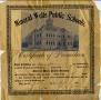Thumbnail image of item number 1 in: 'A Mineral Wells Public Schools Certificate of Promotion'.