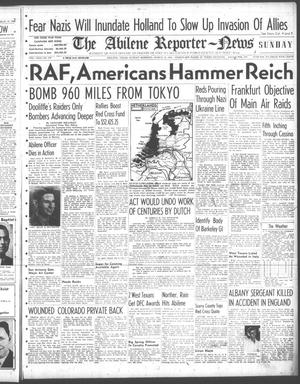 The Abilene Reporter-News (Abilene, Tex.), Vol. 63, No. 276, Ed. 1 Sunday, March 19, 1944
