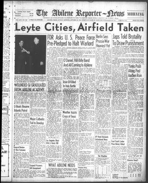The Abilene Reporter-News (Abilene, Tex.), Vol. 64, No. 126, Ed. 1 Sunday, October 22, 1944