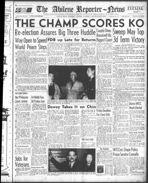 The Abilene Reporter-News (Abilene, Tex.), Vol. 64, No. 142, Ed. 2 Wednesday, November 8, 1944