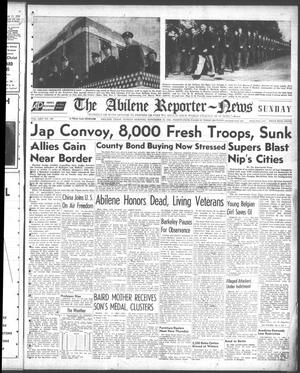Primary view of object titled 'The Abilene Reporter-News (Abilene, Tex.), Vol. 64, No. 146, Ed. 1 Sunday, November 12, 1944'.