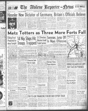 The Abilene Reporter-News (Abilene, Tex.), Vol. 64, No. 149, Ed. 2 Wednesday, November 15, 1944