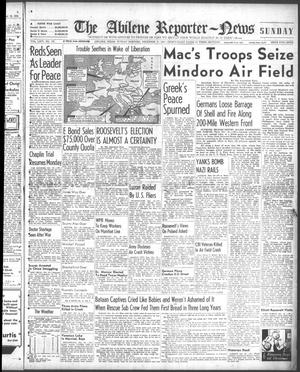Primary view of object titled 'The Abilene Reporter-News (Abilene, Tex.), Vol. 64, No. 179, Ed. 1 Sunday, December 17, 1944'.