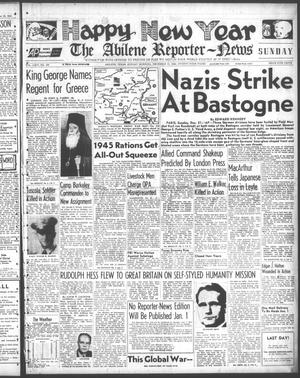 Primary view of object titled 'The Abilene Reporter-News (Abilene, Tex.), Vol. 64, No. 192, Ed. 1 Sunday, December 31, 1944'.
