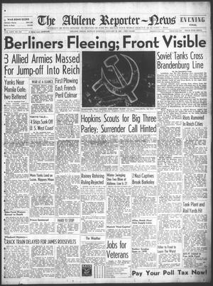 The Abilene Reporter-News (Abilene, Tex.), Vol. 64, No. 219, Ed. 2 Monday, January 29, 1945