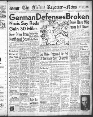 The Abilene Reporter-News (Abilene, Tex.), Vol. 64, No. 248, Ed. 2 Tuesday, February 27, 1945