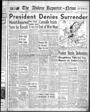 The Abilene Reporter-News (Abilene, Tex.), Vol. 64, No. 309, Ed. 1 Sunday, April 29, 1945