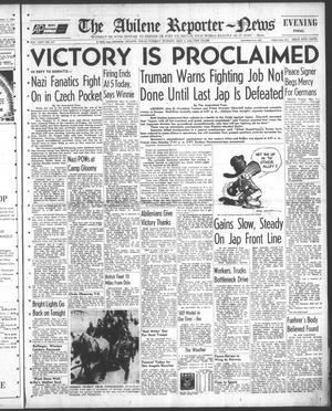 The Abilene Reporter-News (Abilene, Tex.), Vol. 64, No. 317, Ed. 2 Tuesday, May 8, 1945