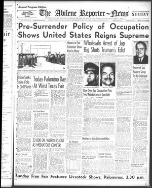 Primary view of object titled 'The Abilene Reporter-News (Abilene, Tex.), Vol. 65, No. 95, Ed. 1 Sunday, September 23, 1945'.