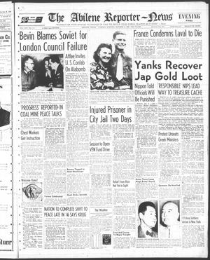 The Abilene Reporter-News (Abilene, Tex.), Vol. 65, No. 111, Ed. 2 Tuesday, October 9, 1945