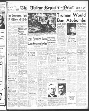 The Abilene Reporter-News (Abilene, Tex.), Vol. 65, No. 130, Ed. 1 Sunday, October 28, 1945