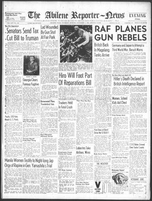 The Abilene Reporter-News (Abilene, Tex.), Vol. 65, No. 134, Ed. 2 Thursday, November 1, 1945