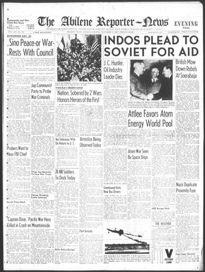 The Abilene Reporter-News (Abilene, Tex.), Vol. 65, No. 145, Ed. 2 Monday, November 12, 1945