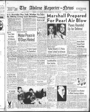 Primary view of object titled 'The Abilene Reporter-News (Abilene, Tex.), Vol. 65, No. 169, Ed. 2 Thursday, December 6, 1945'.