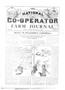 Primary view of The National Co-operator and Farm Journal (Dallas, Tex.), Vol. 27, No. 13, Ed. 1 Wednesday, January 2, 1907
