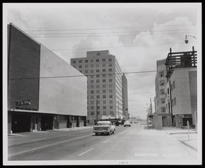 Primary view of object titled '[Downtown Midland, Texas Avenue]'.