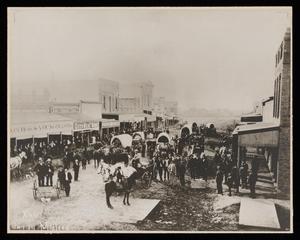 [Christmas in Downtown Midland, 1892]