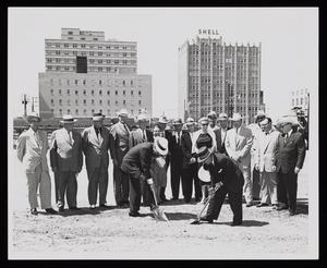 [First National Bank Building Groundbreaking, 1957]