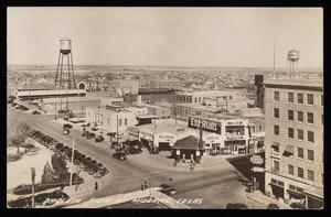 Primary view of object titled '[Bird's Eye View of Midland]'.