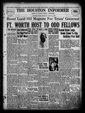 The Houston Informer (Houston, Tex.), Vol. 10, No. 13, Ed. 1 Saturday, August 11, 1928