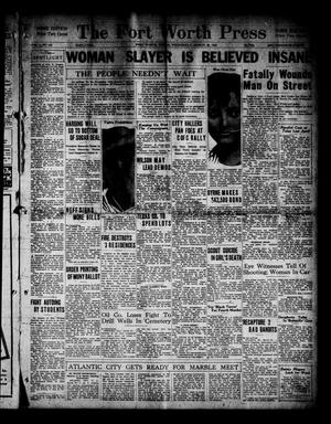 The Fort Worth Press (Fort Worth, Tex.), Vol. 2, No. 152, Ed. 1 Wednesday, March 28, 1923