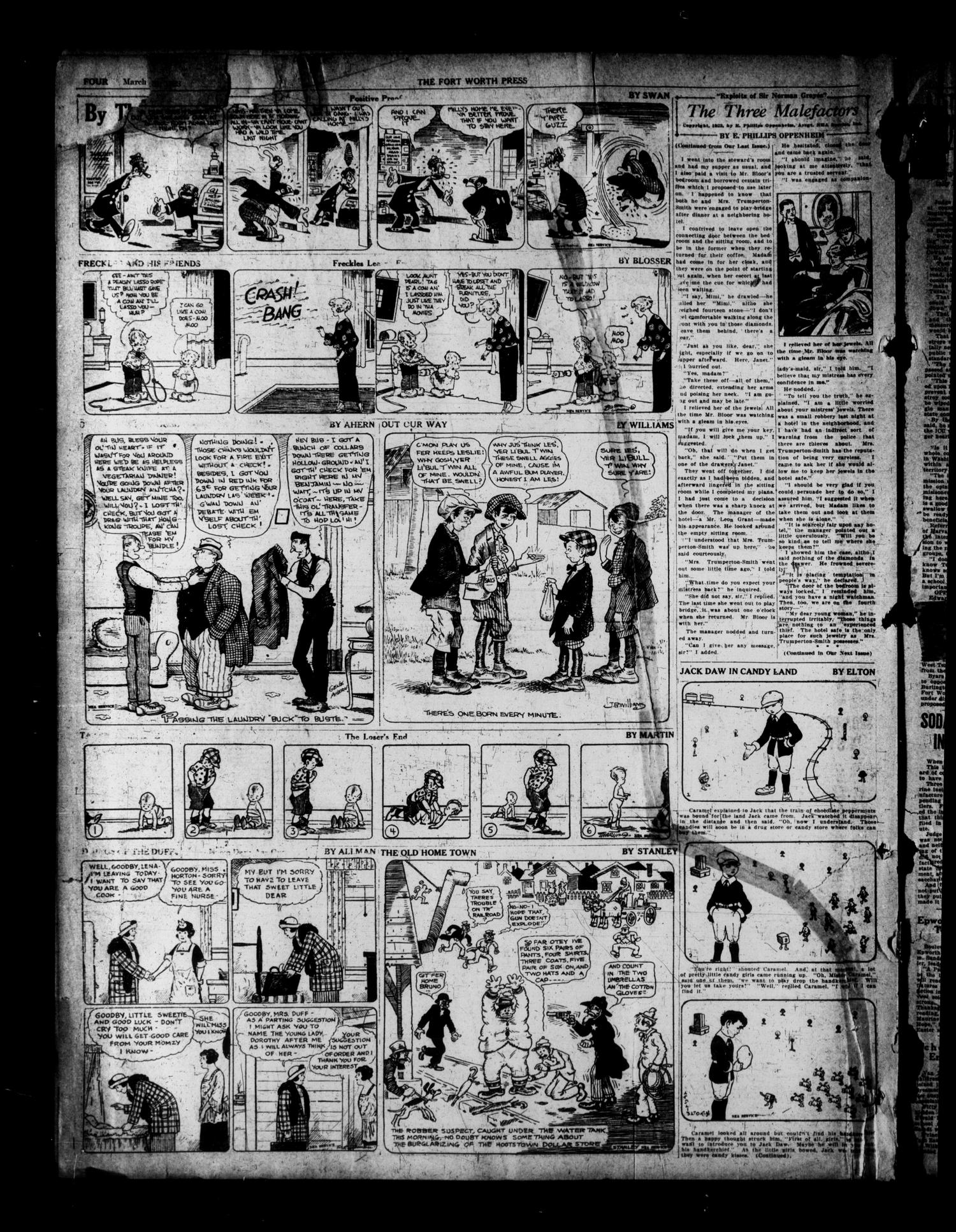 The Press (Fort Worth, Tex.), Vol. 2, No. 155, Ed. 2 Saturday, March 31, 1923
                                                
                                                    [Sequence #]: 6 of 8
                                                