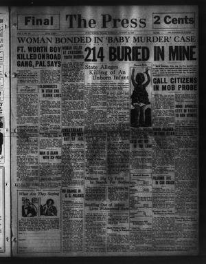 The Press (Fort Worth, Tex.), Vol. 2, No. 271, Ed. 2 Tuesday, August 14, 1923