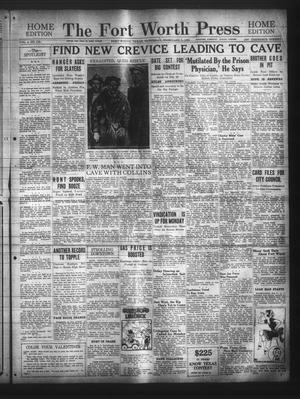 Primary view of object titled 'The Fort Worth Press (Fort Worth, Tex.), Vol. 4, No. 110, Ed. 1 Saturday, February 7, 1925'.