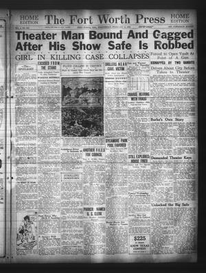 The Fort Worth Press (Fort Worth, Tex.), Vol. 4, No. 113, Ed. 1 Wednesday, February 11, 1925