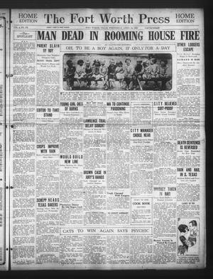 The Fort Worth Press (Fort Worth, Tex.), Vol. 4, No. 179, Ed. 1 Wednesday, April 29, 1925