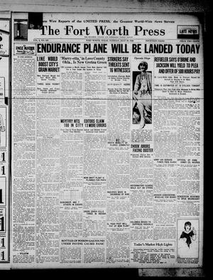 The Fort Worth Press (Fort Worth, Tex.), Vol. 8, No. 258, Ed. 2 Tuesday, July 30, 1929