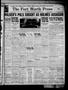 Newspaper: The Fort Worth Press (Fort Worth, Tex.), Vol. 8, No. 298, Ed. 1 Satur…