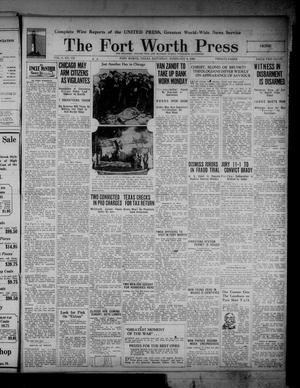 The Fort Worth Press (Fort Worth, Tex.), Vol. 9, No. 112, Ed. 1 Saturday, February 8, 1930