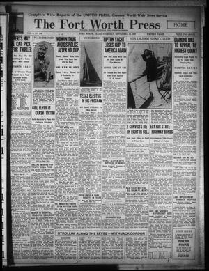 The Fort Worth Press (Fort Worth, Tex.), Vol. 9, No. 298, Ed. 1 Thursday, September 18, 1930