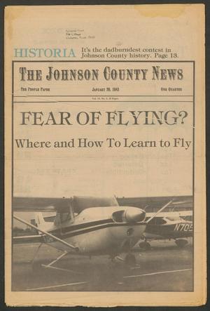 Primary view of object titled 'The Johnson County News (Cleburne, Tex.), Vol. 19, No. 3, Ed. 1 Thursday, January 20, 1983'.