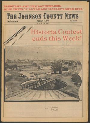 Primary view of object titled 'The Johnson County News (Cleburne, Tex.), Vol. 19, No. 7, Ed. 1 Thursday, February 17, 1983'.